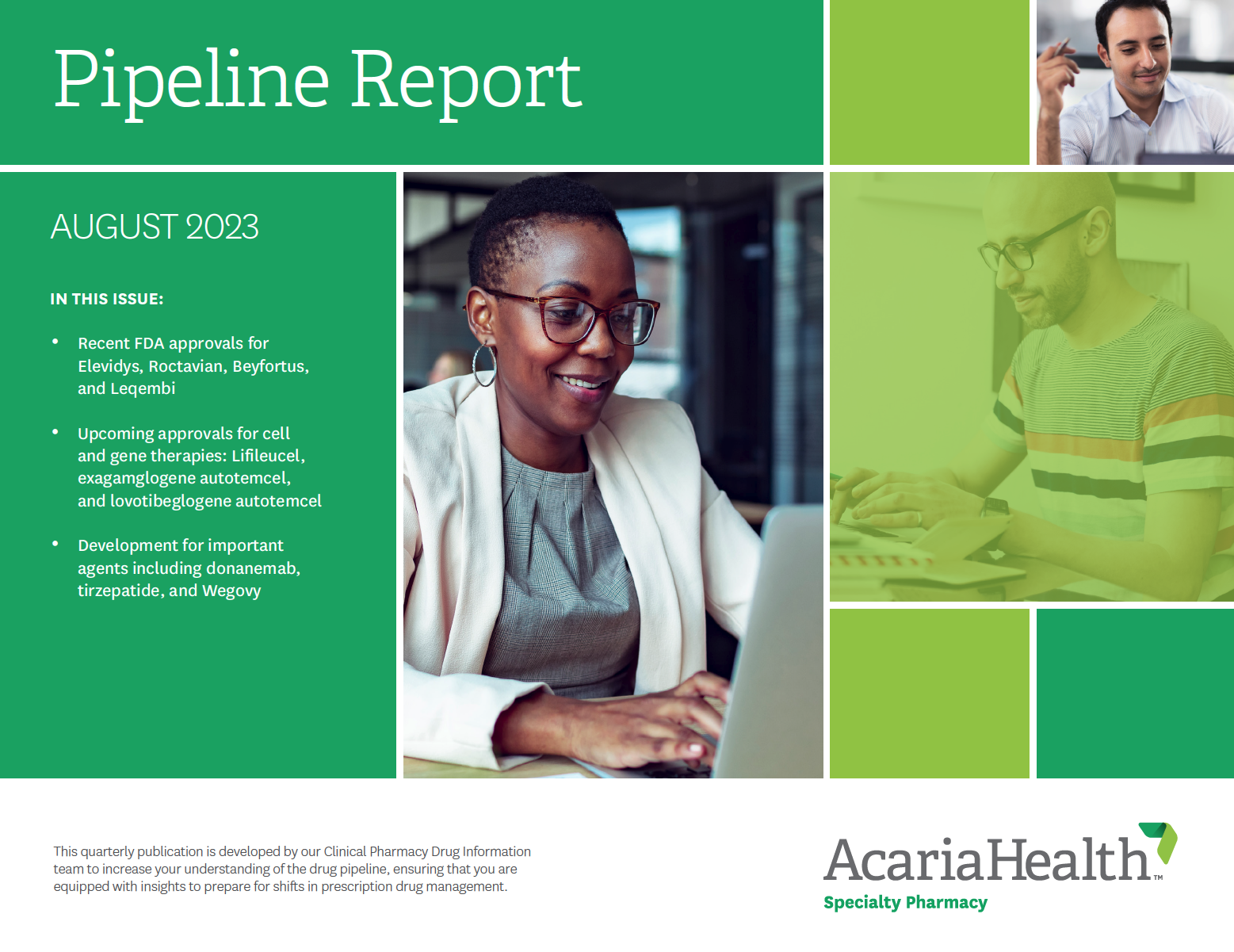 Pipeline Report cover, August 2023